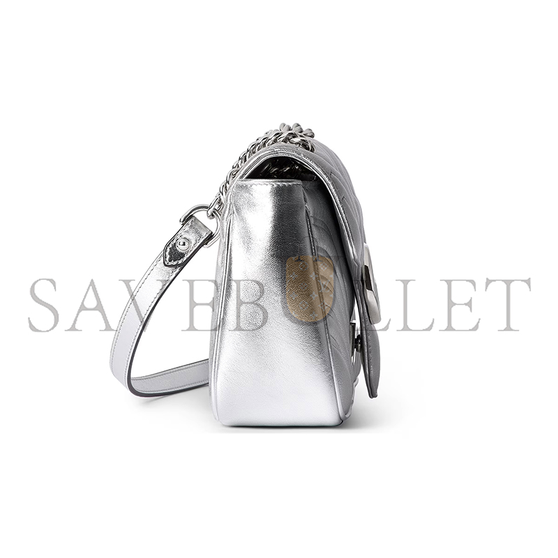 G*u*i gg marmont medium shoulder bag 443497 (26*15*7cm)